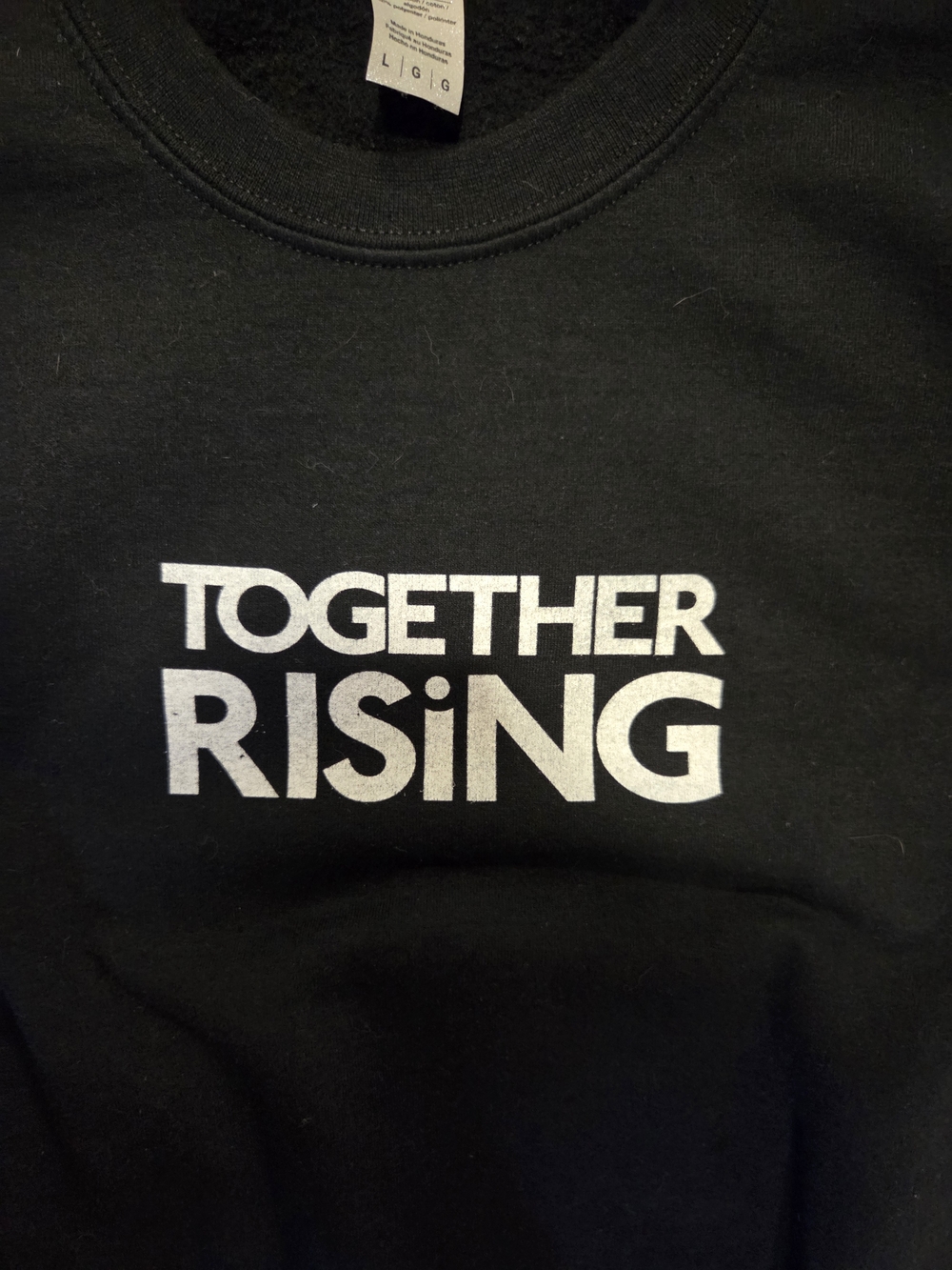 NNT " Together Rising" Unisex, Crewnexk Sweatshirt.